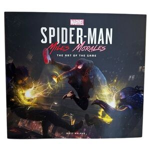 Marvel Spider-Man Miles Morales The Art of the Game by Matt Ralphs Book